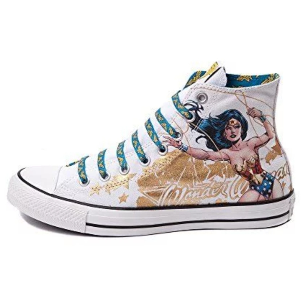 DC Comics x Chuck Taylor All Star Wonder Woman Hi Top Sneakers